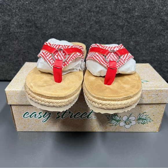 Easy Street Women’s Starling Flat Sandal Size 7 - Picture 2 of 14